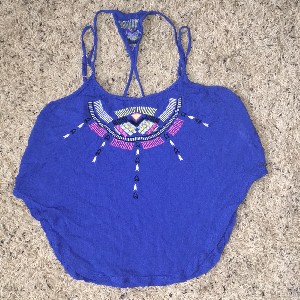 Junior’s Rip curl Cropped Tank Top